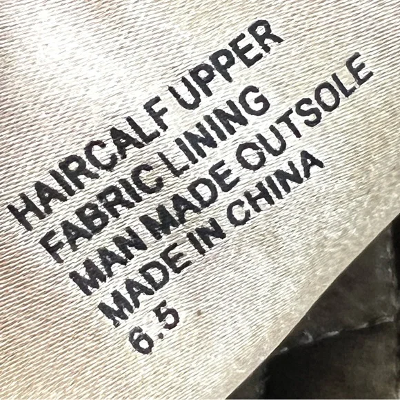 Birdies The Starling Cheetah Print Calf Hair Slip On Loafer Flats Women’s 6.5 - Picture 13 of 14